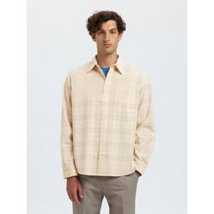 Selected Homme Checked Cordurory Shirt
